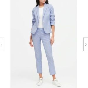 Banana Republic Cotton/Linen Stretch Pantsuit